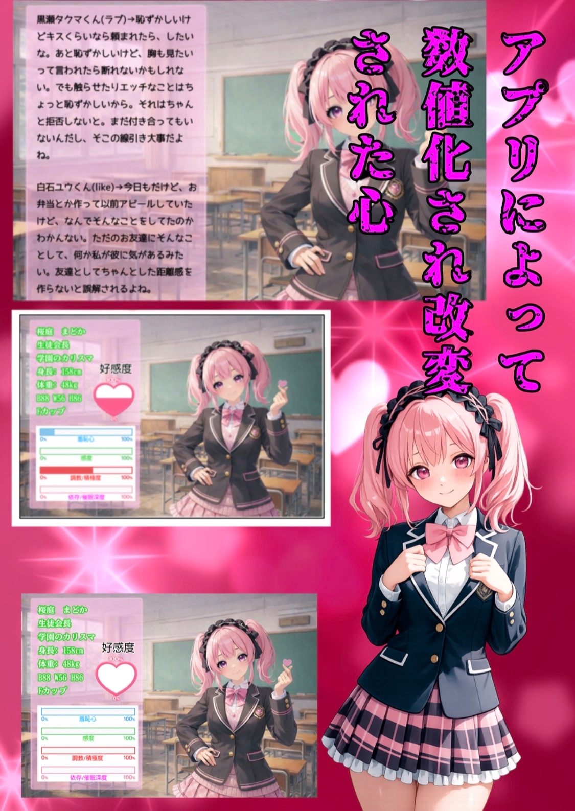 催眠アプリと生徒会  シーズン1 サンプル 2/4