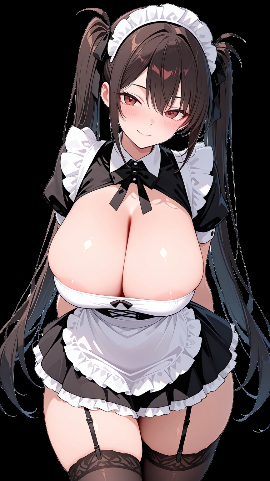 帰宅したら爆乳メイドロイドが待ってた件 [まるみAI] | DLsite - R18