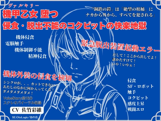 【脚本/短編小説/設定資料付き】機甲乙女(ヴァルキリー)堕つ 侵食・脱出不能のコクピットの快楽地獄