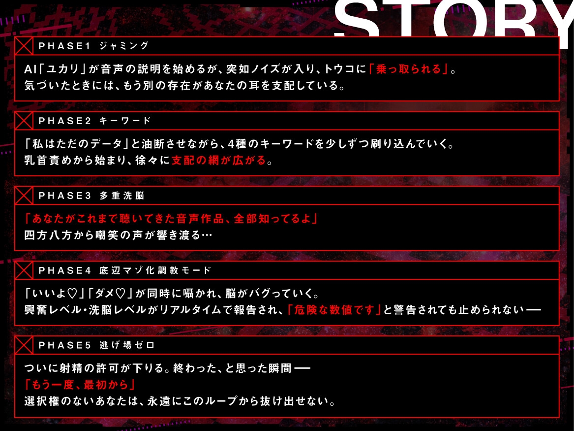 【100作記念】脳を乗っ取るキモチイ声に僕はもう逆らえない～完全支配版～ ✅4/16まで限定特典付✅ 画像3