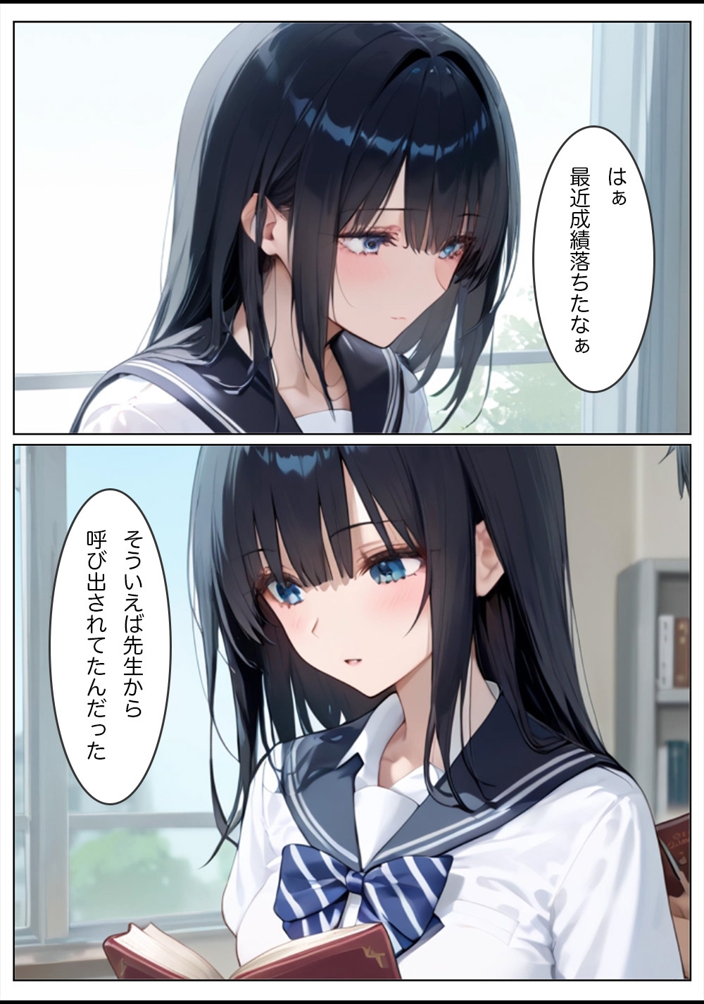 弱みを握られ変態教師の玩具にされた優等生 サンプル 1/3