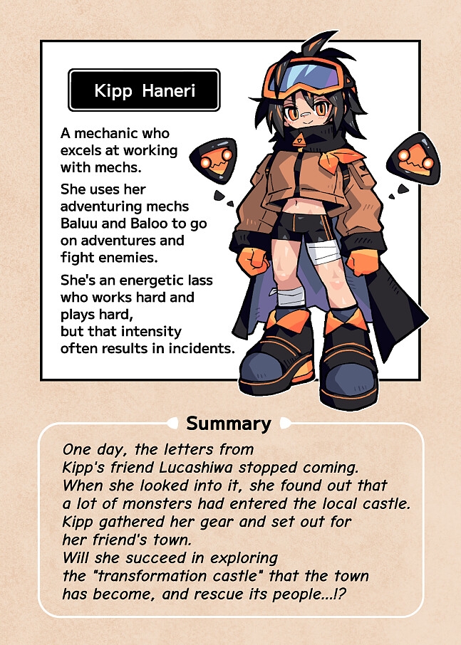 Kipp and the transformation castle