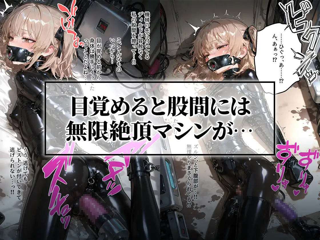 ドMラバースーツ女子の飼い方3|ペット扱い&連続マシン絶頂 サンプル画像 5
