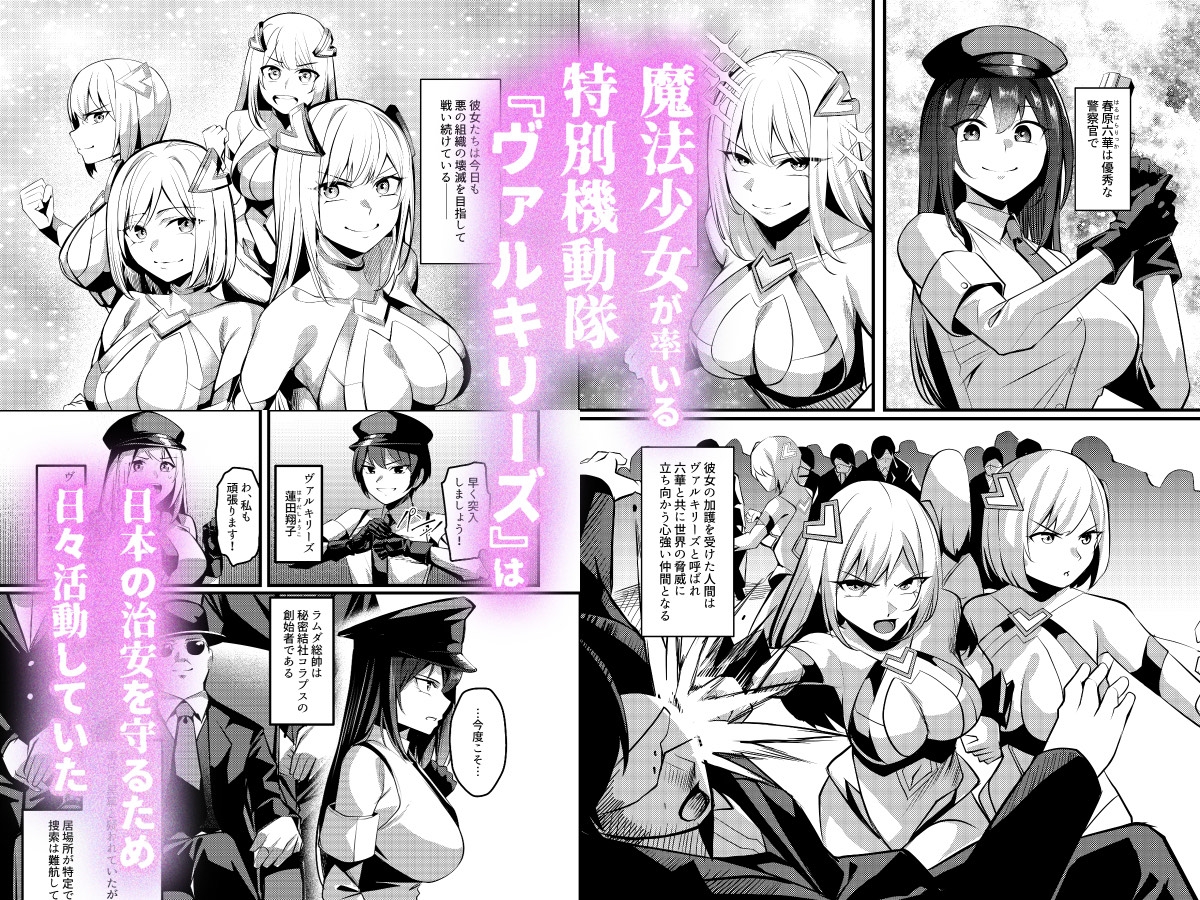 魔法少女セイントリリィ・戦乙女 ～敵組織に洗脳調教された魔法少女が性処理戦闘員に堕ちるまで～ 画像1