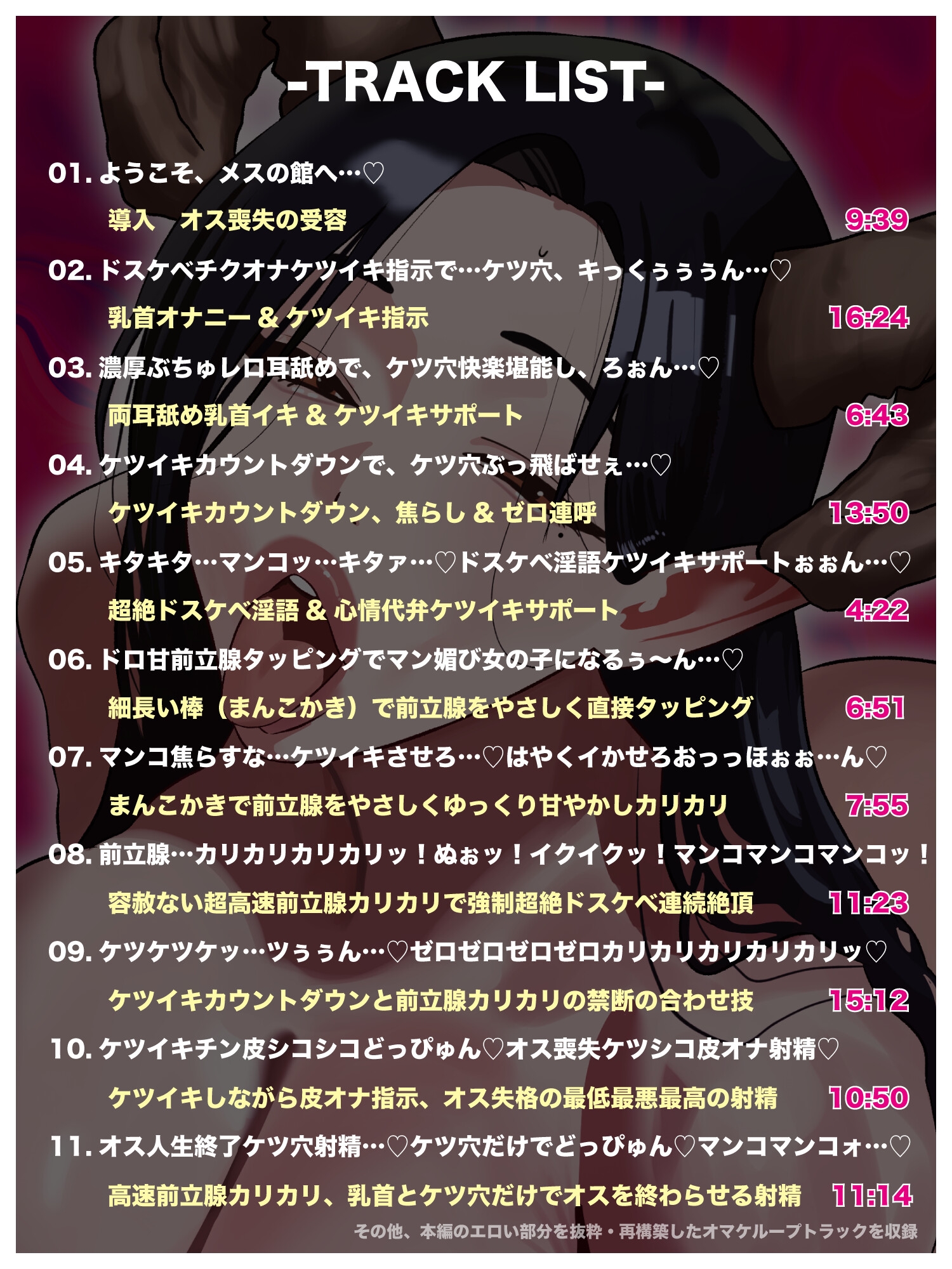 【マンコキクキク♡イっ……くぅ〜〜ん…♡】妖艶清楚なW淫魔による超絶濃厚ドスケベ∞ケツイキ【低音オホ声心情代弁/清楚声マゾ煽り/前立腺/乳首オナニー/メスイキ】 画像5