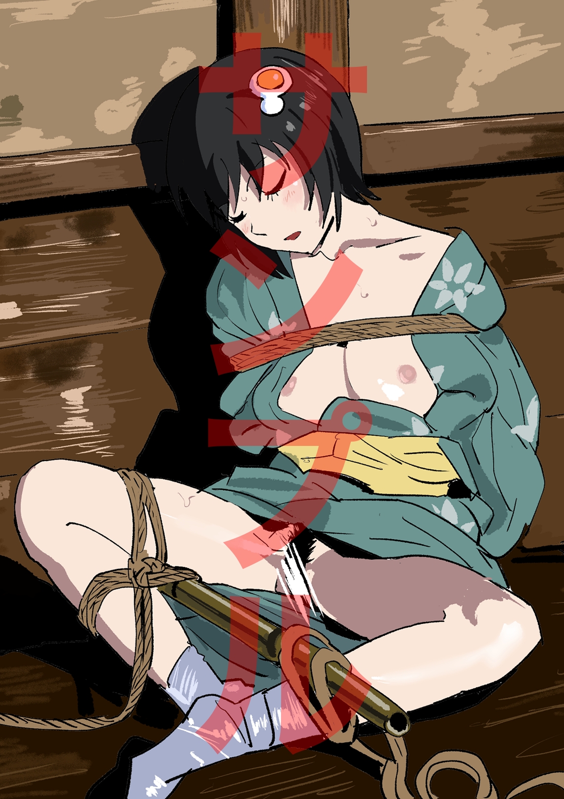 緊縛らくがき15 画像1