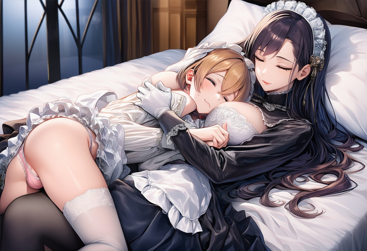 【リオ@制服少女】所かまわずキス10枚お仕事中でも構わず腰ヘコヘコ『貴族令嬢♂×専属メイド♀ ～ぜーんぶお世話～』10