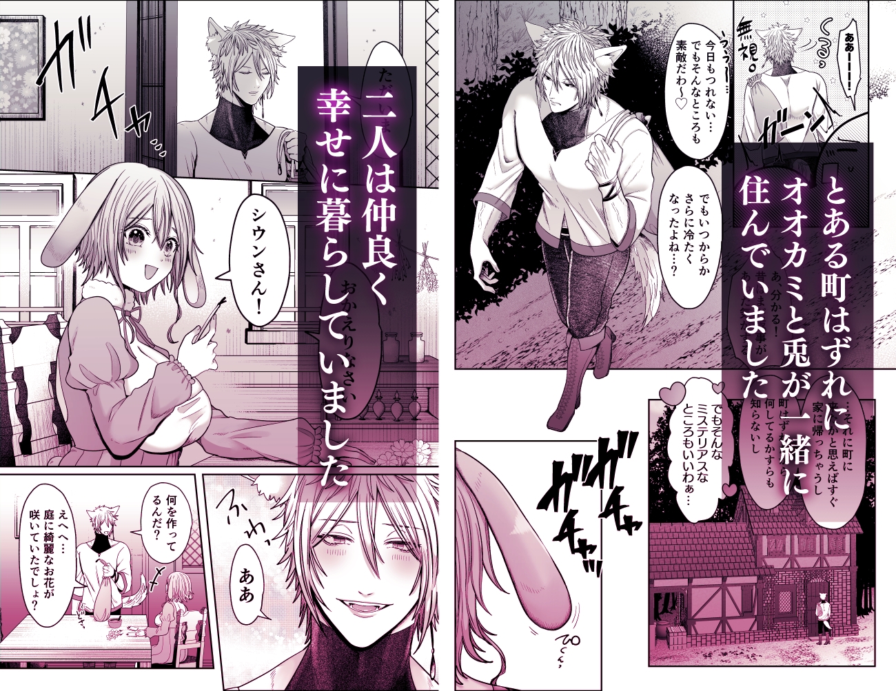 劣情狼と発情うさぎ ─治療という名の強○孕ませセックス─ 画像2