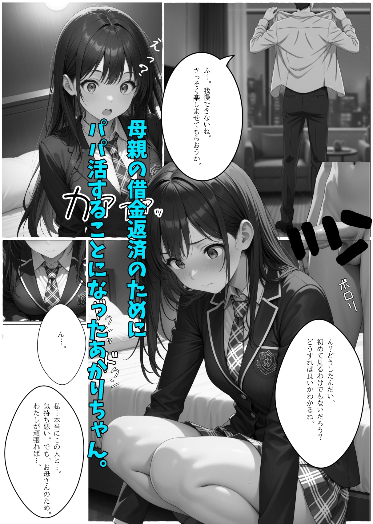 きょうせい的！?パパ活動 あかりちゃん編 サンプル 1/5