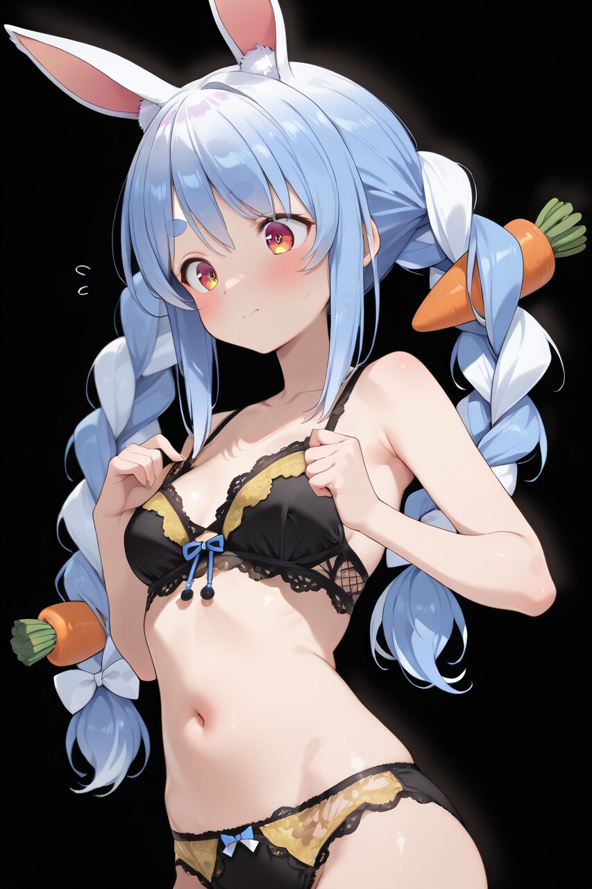 ランジェリーコレクション 兎◯ぺこら 画像1