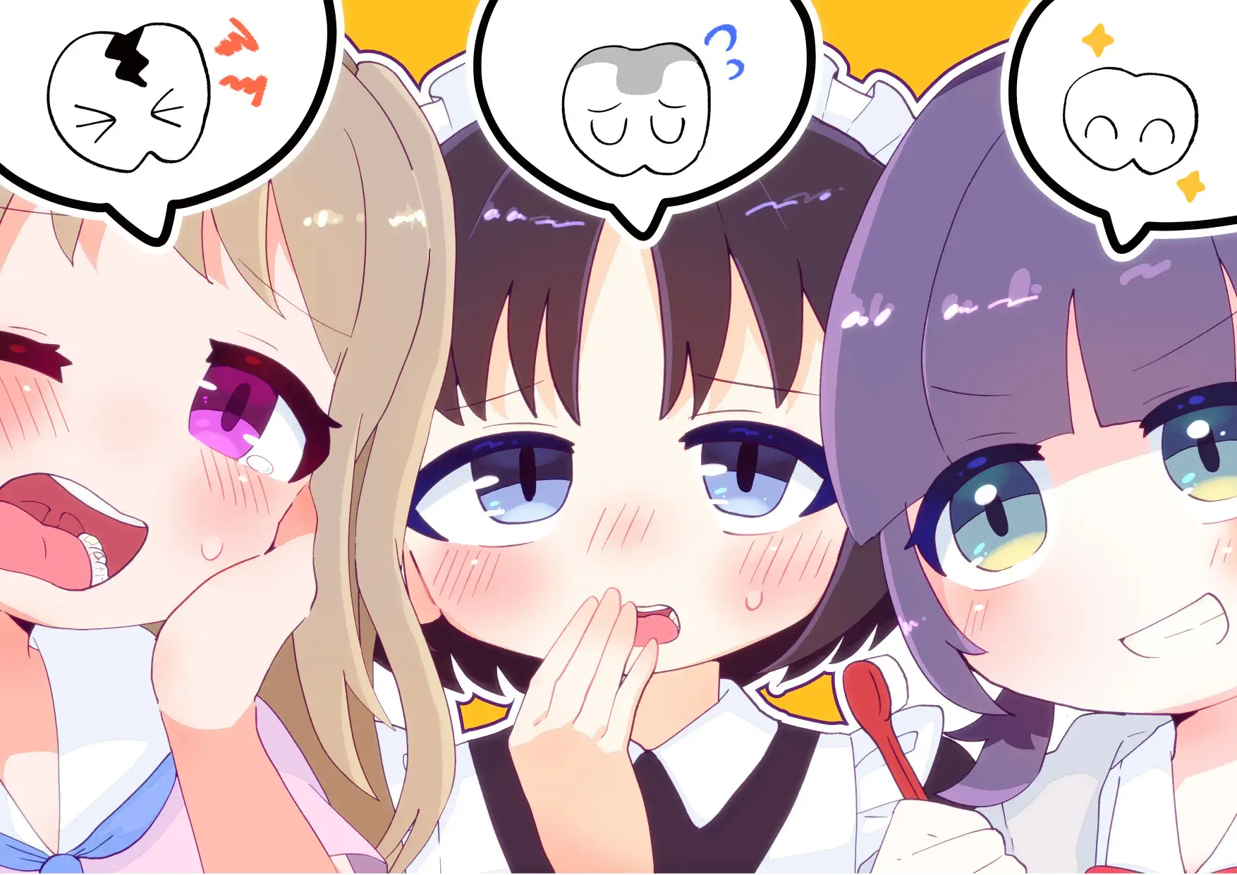 【歯フェチ合同誌】歯フェチんち [さとうづけ] | DLsite 同人 - R18