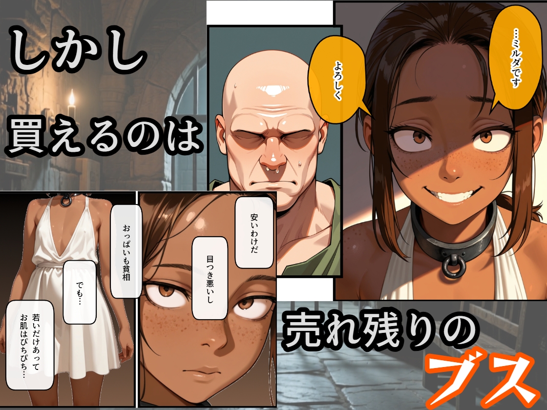 異世界で貧乳ブスな奴●を買ってみた サンプル 3/10