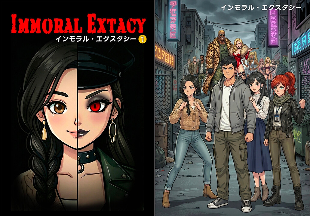 [悪堕ち漫画]インモラル・エクスタシー1 サンプル 1/4