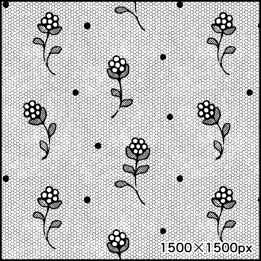 チュールレース集10  6種 サンプル3