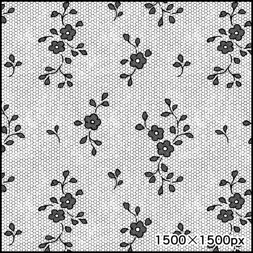 チュールレース集10  6種 サンプル5