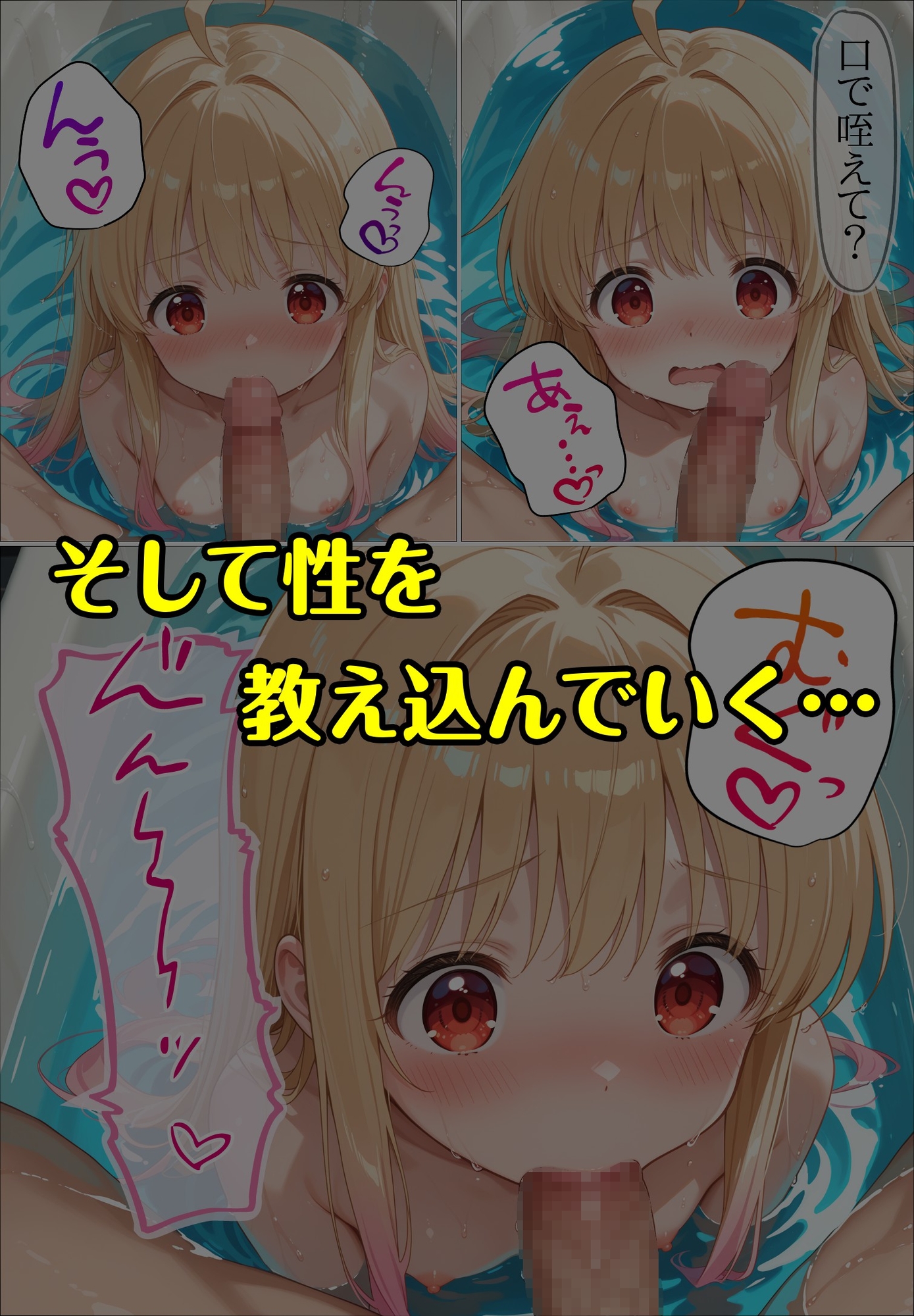 無防備・無知な妹リンとの日常 サンプル 3/4