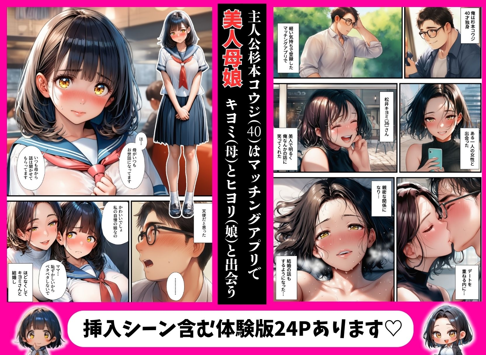 NTR母娘〜始まりは義父へのプレゼントだった〜 サンプル 1/7