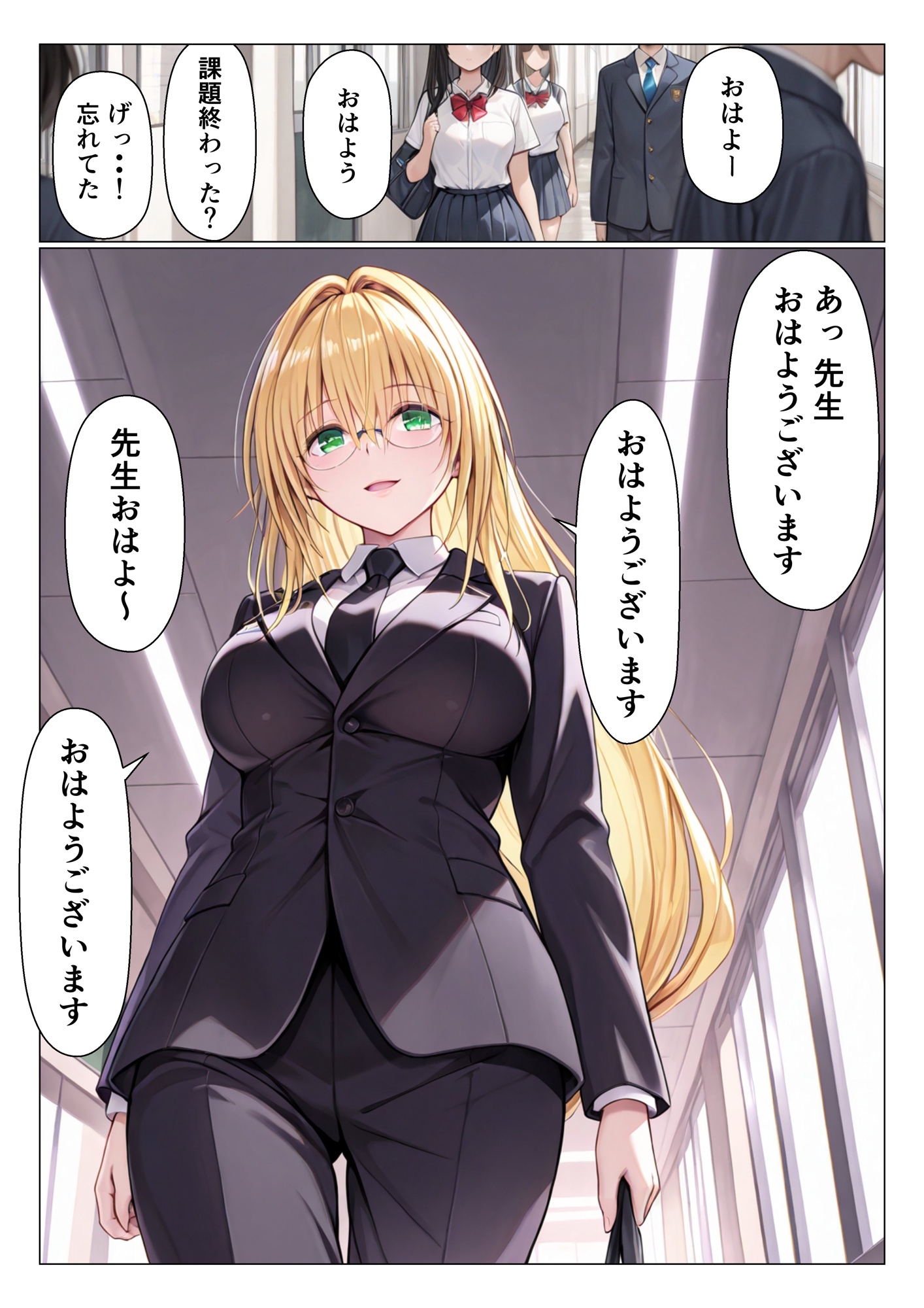 先生のおしごと サンプル 3/9