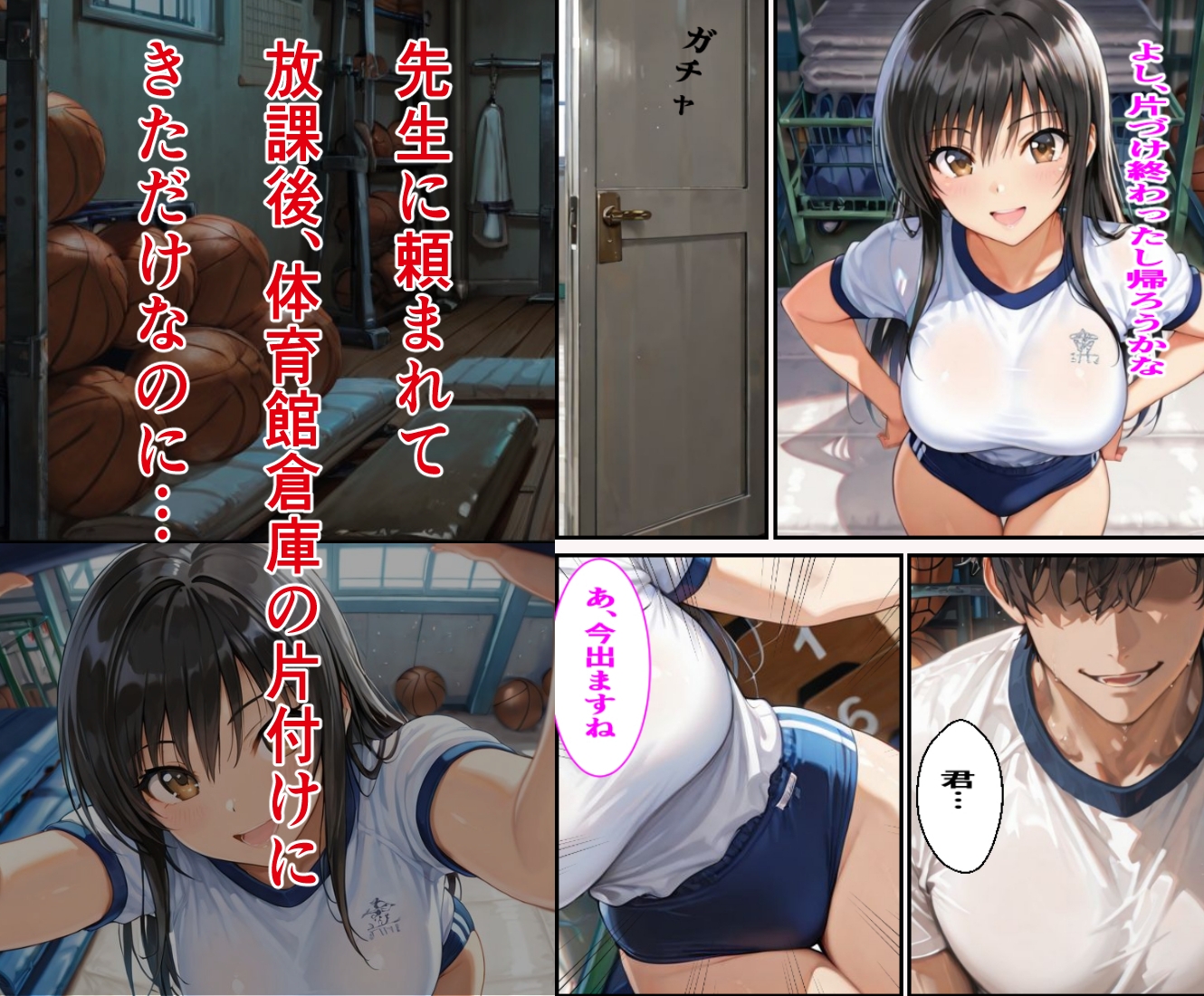 ◆放課後の古手〇唯の悲劇◆ サンプル 1/10