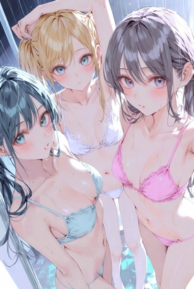 濡れ透け美少女CG集