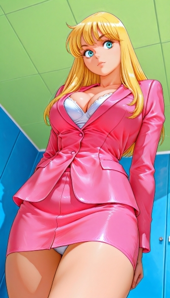 ちょっとレトロな女子のパンチライラスト集 画像4