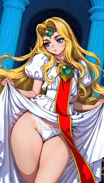 ちょっとレトロな女子のパンチライラスト集 画像6