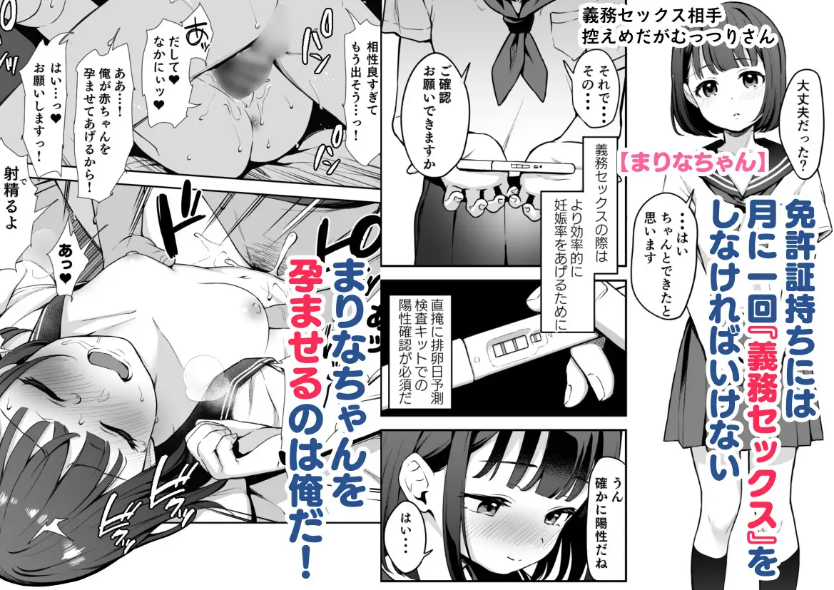 セックスに免許が必要になった世界 画像3