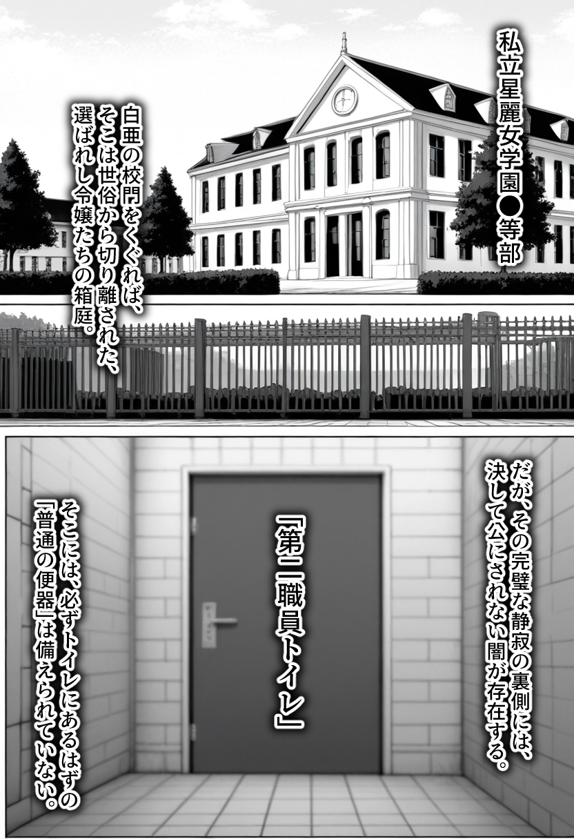 職員トイレの”小”便器～チャイムが鳴るまで、ただの穴。 サンプル 4/10