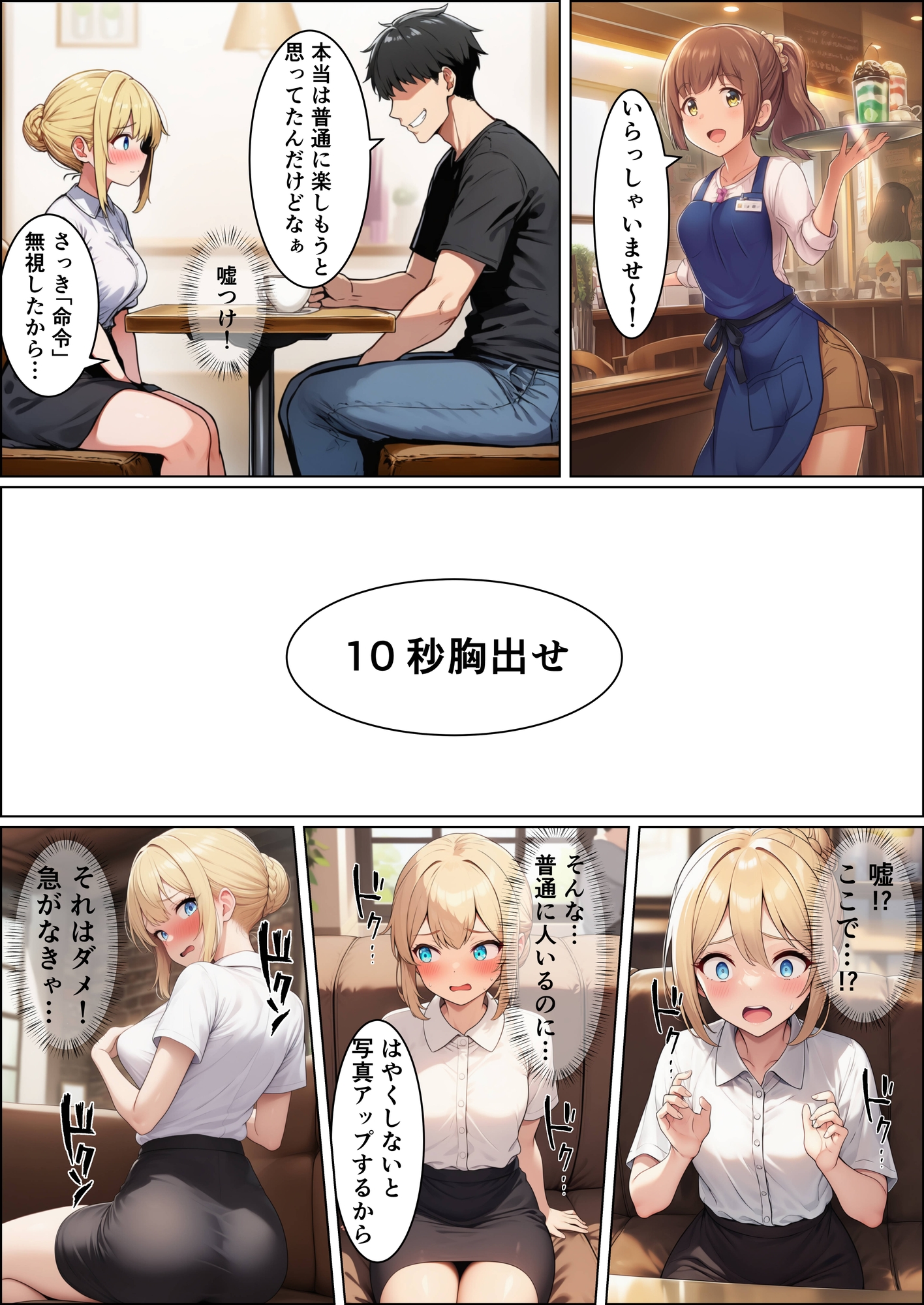 初めての勧誘で人生が変わってしまった女の子の話 ご主人様との出会い編 サンプル 7/10