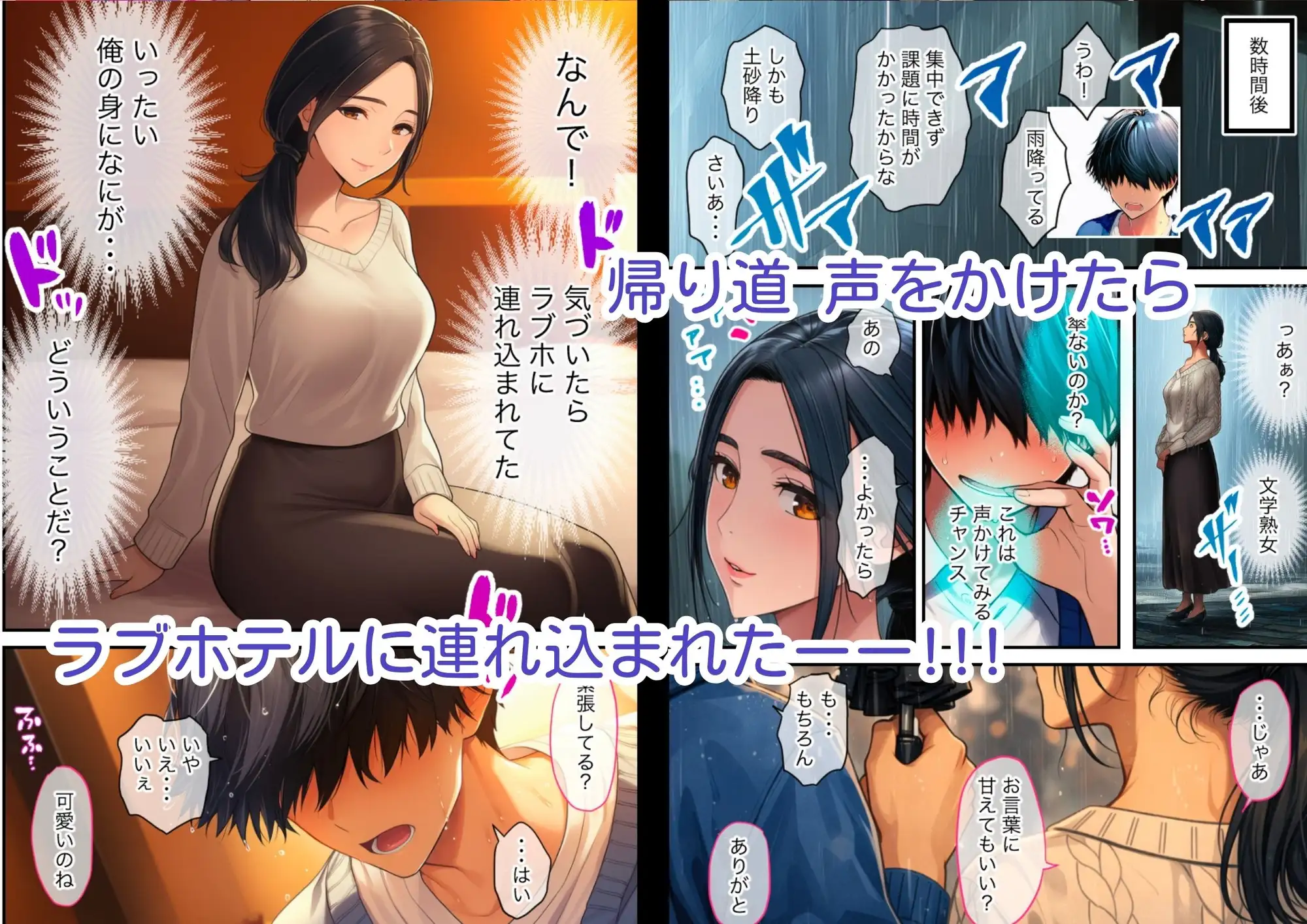 清楚なのに積極的な巨乳人妻、孕ませ希望の未亡人だった サンプル画像 3