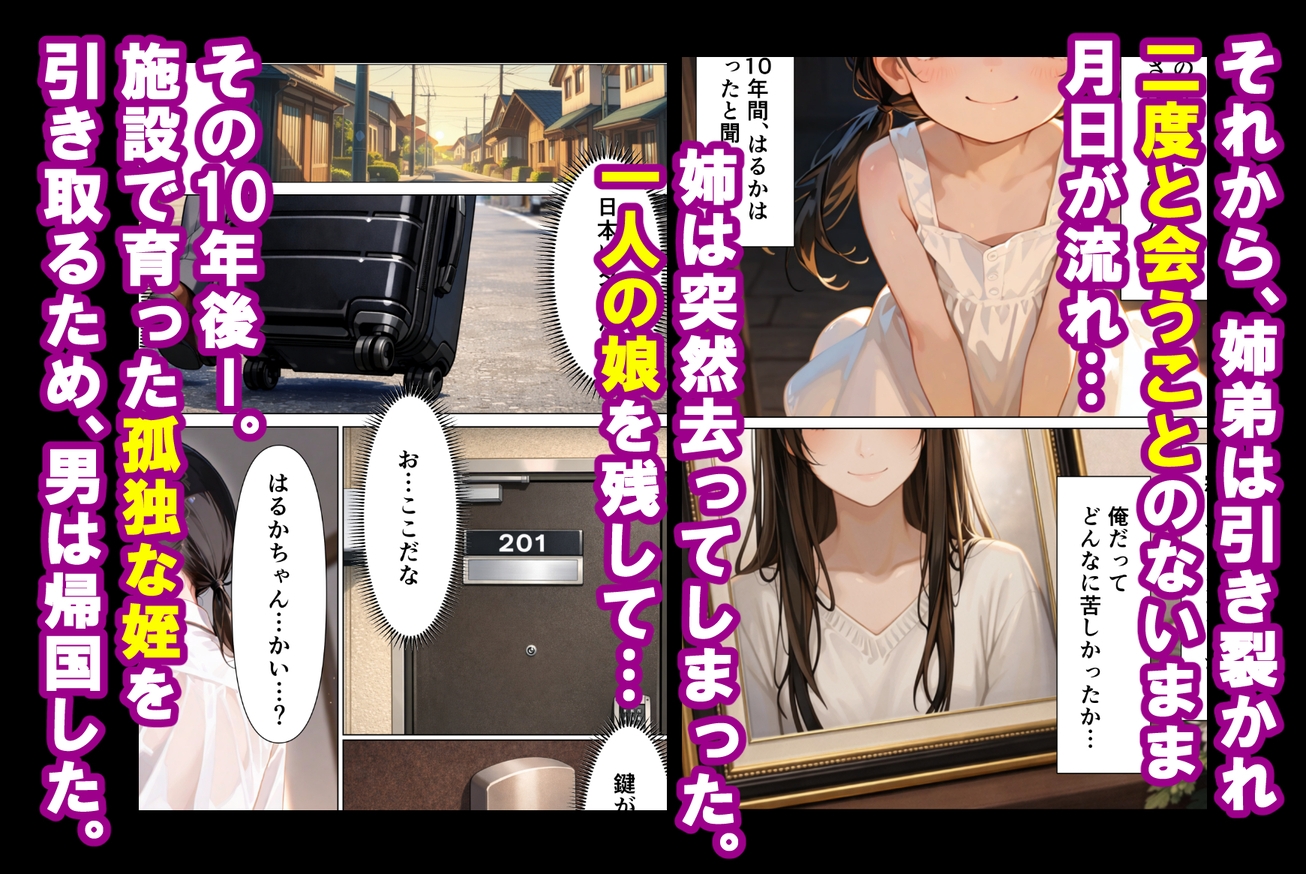 実姉を奪い損ねた男が、姉にそっくりな姪に、執着の精子をどろどろと注ぎ込む話 サンプル 3/8