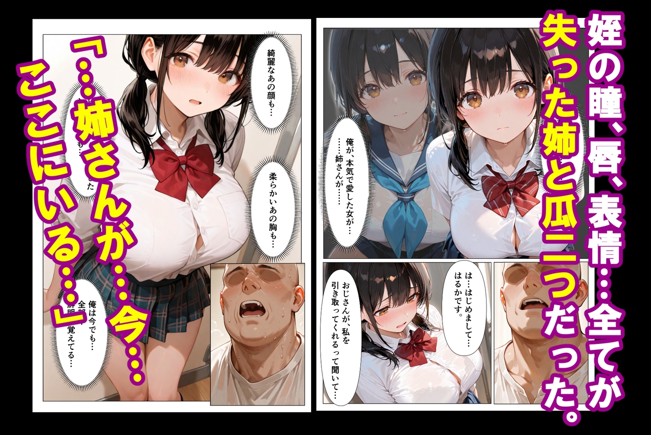 実姉を奪い損ねた男が、姉にそっくりな姪に、執着の精子をどろどろと注ぎ込む話 サンプル 5/8