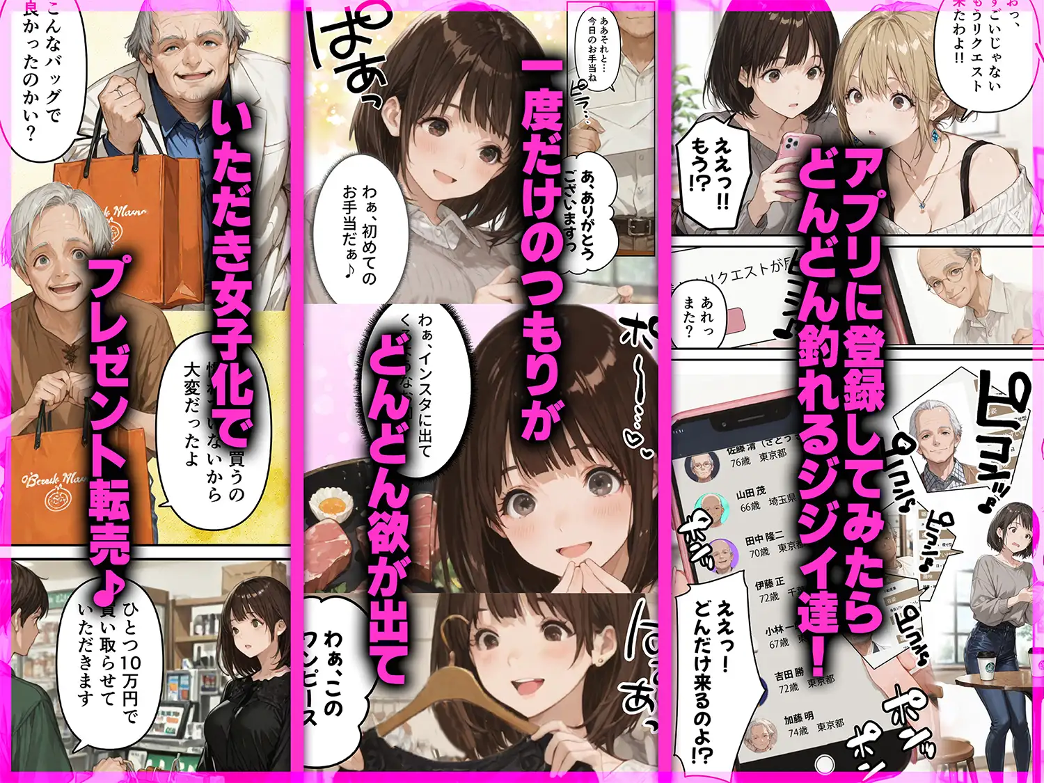 ジジ活、やってます サンプル画像 2