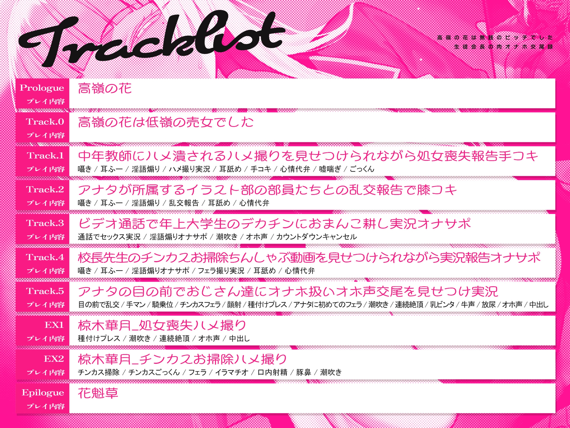 【くやシコフォーリー/チン堕ちイラスト】高嶺の花は無銭のビッチでした~生徒会長の肉オナホ交尾録~ 画像5