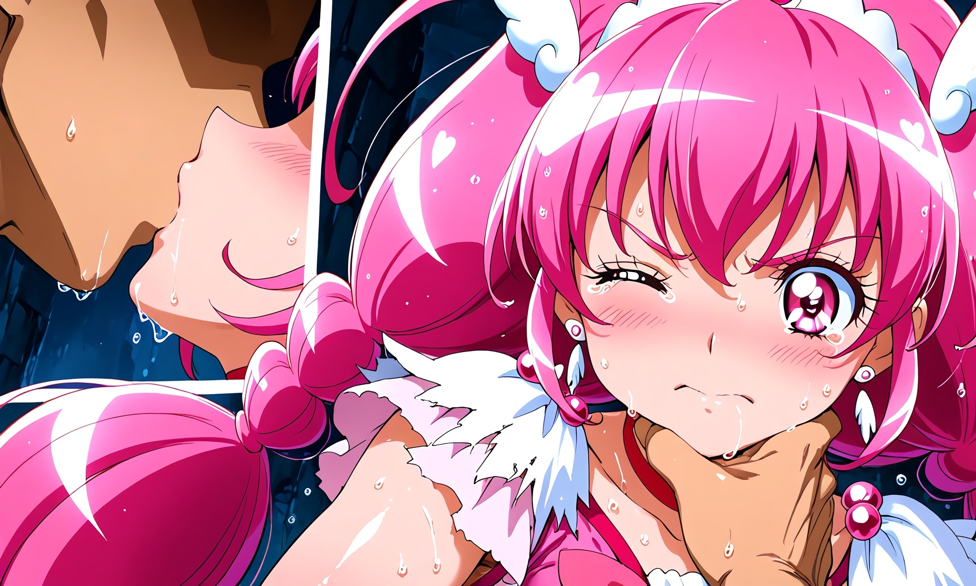 キ●アハッピー BADEND ヒロイン敗北アーカイブ サンプル 1/10