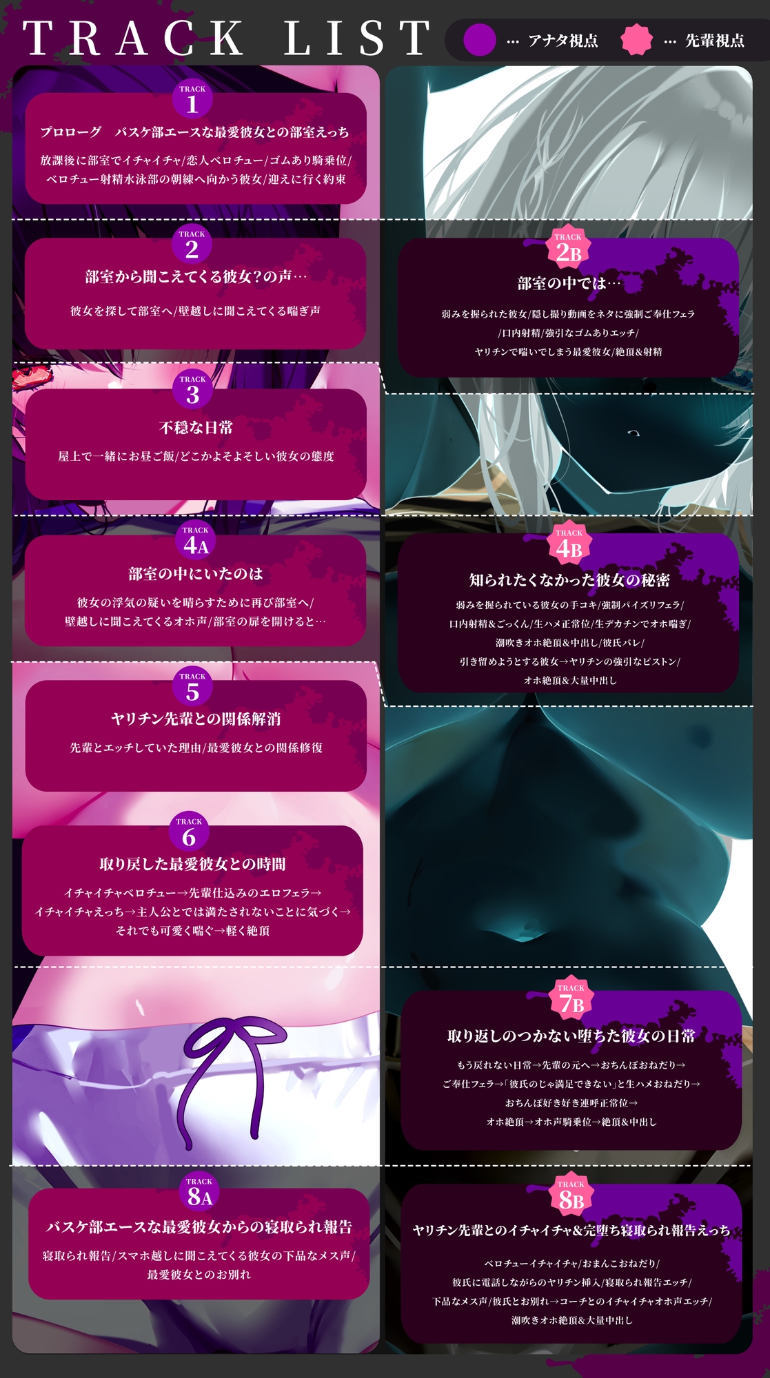 【3/7配信決定！】【壁越しNTR】バスケ部エースな最愛彼女がヤリチン先輩に寝取られるまで～部室から聞こえる、僕の知らない下品なメス声～ 画像5