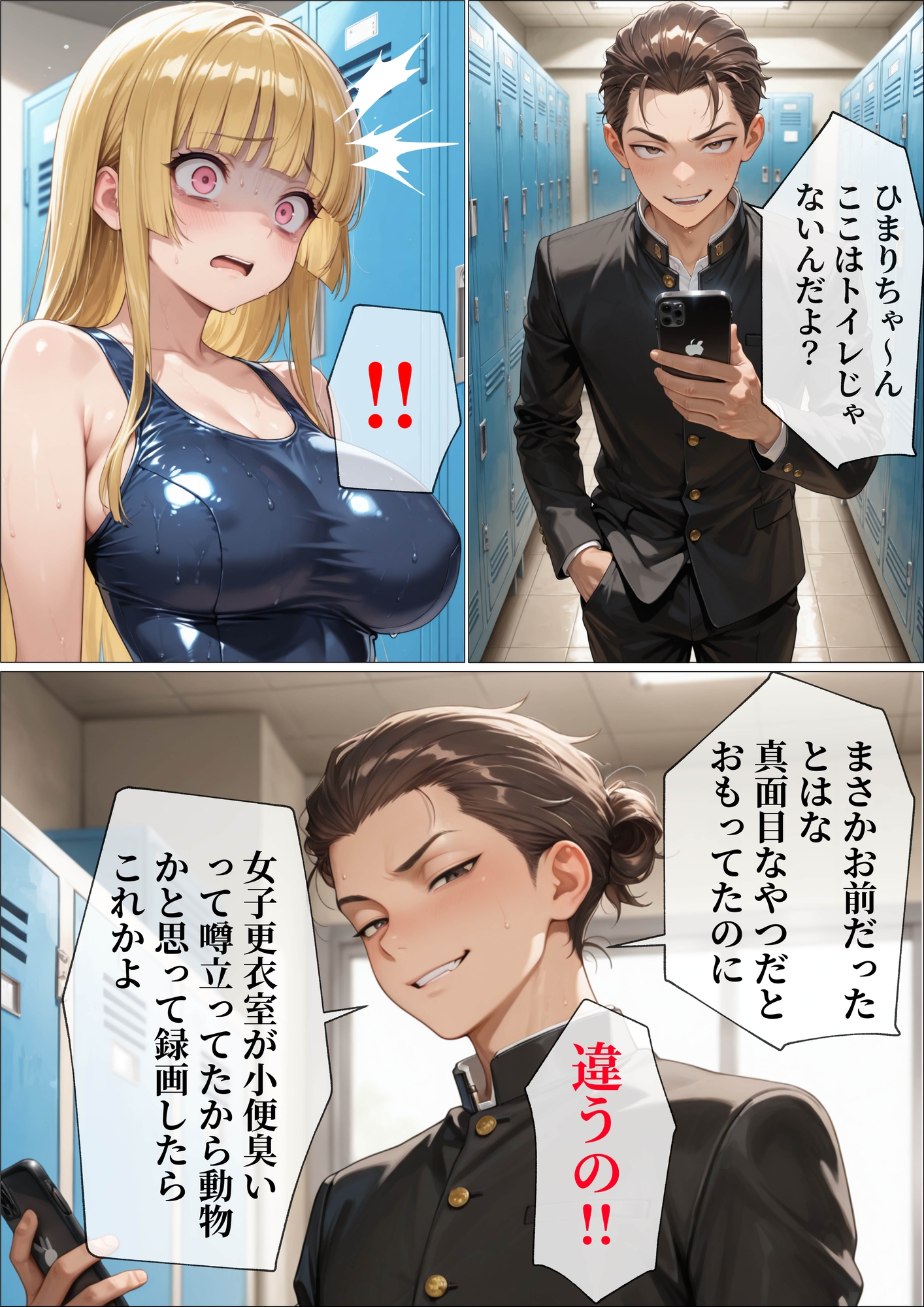 放課後、幼馴染の恋を壊してあげる。#2 ～オナニー放尿癖が見つかって... 画像7