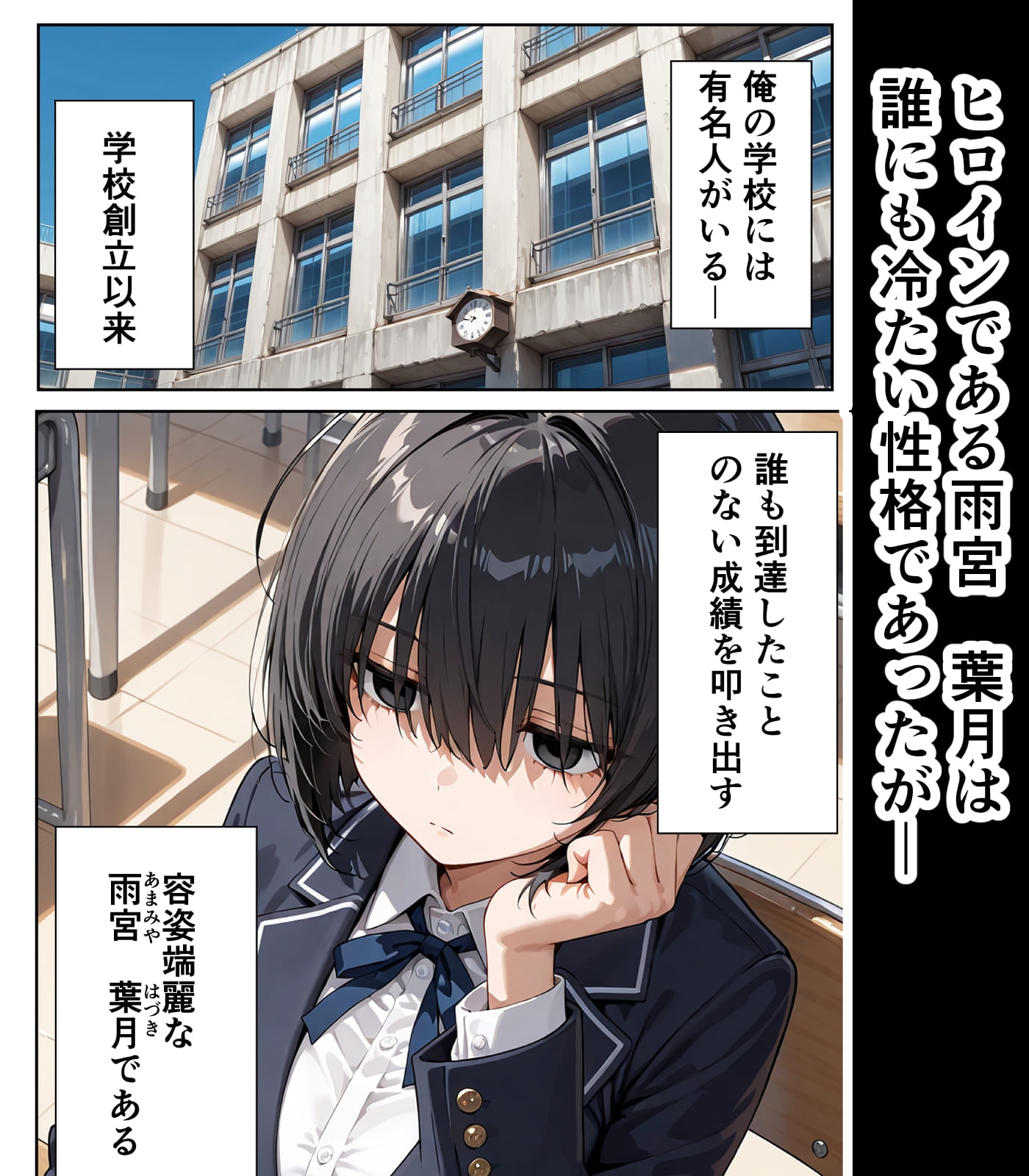 学園憑依I ジト目優等生に分魂憑依して、ひとつになるまで サンプル 1/6