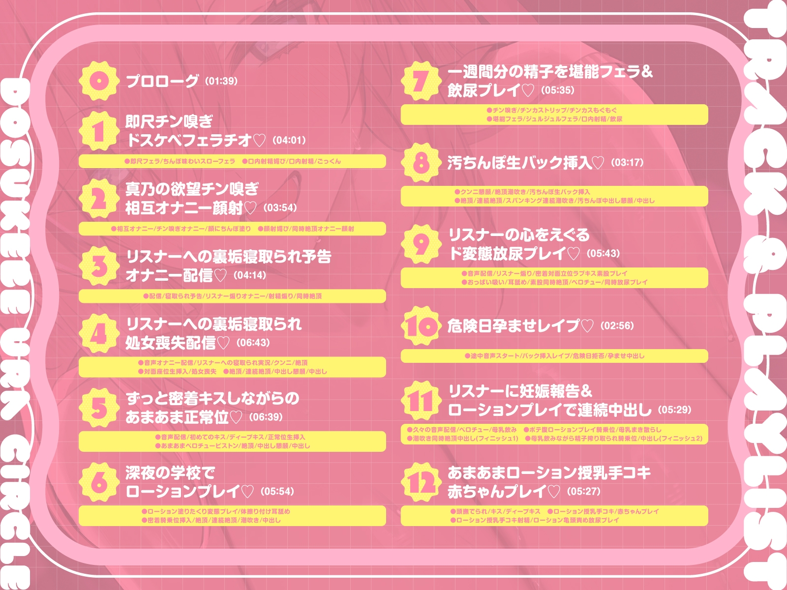 【短時間早抜きGirls♡】ドスケベ裏サークル4~大人気淫乱配信者♡真乃のショート音声集~ 画像5