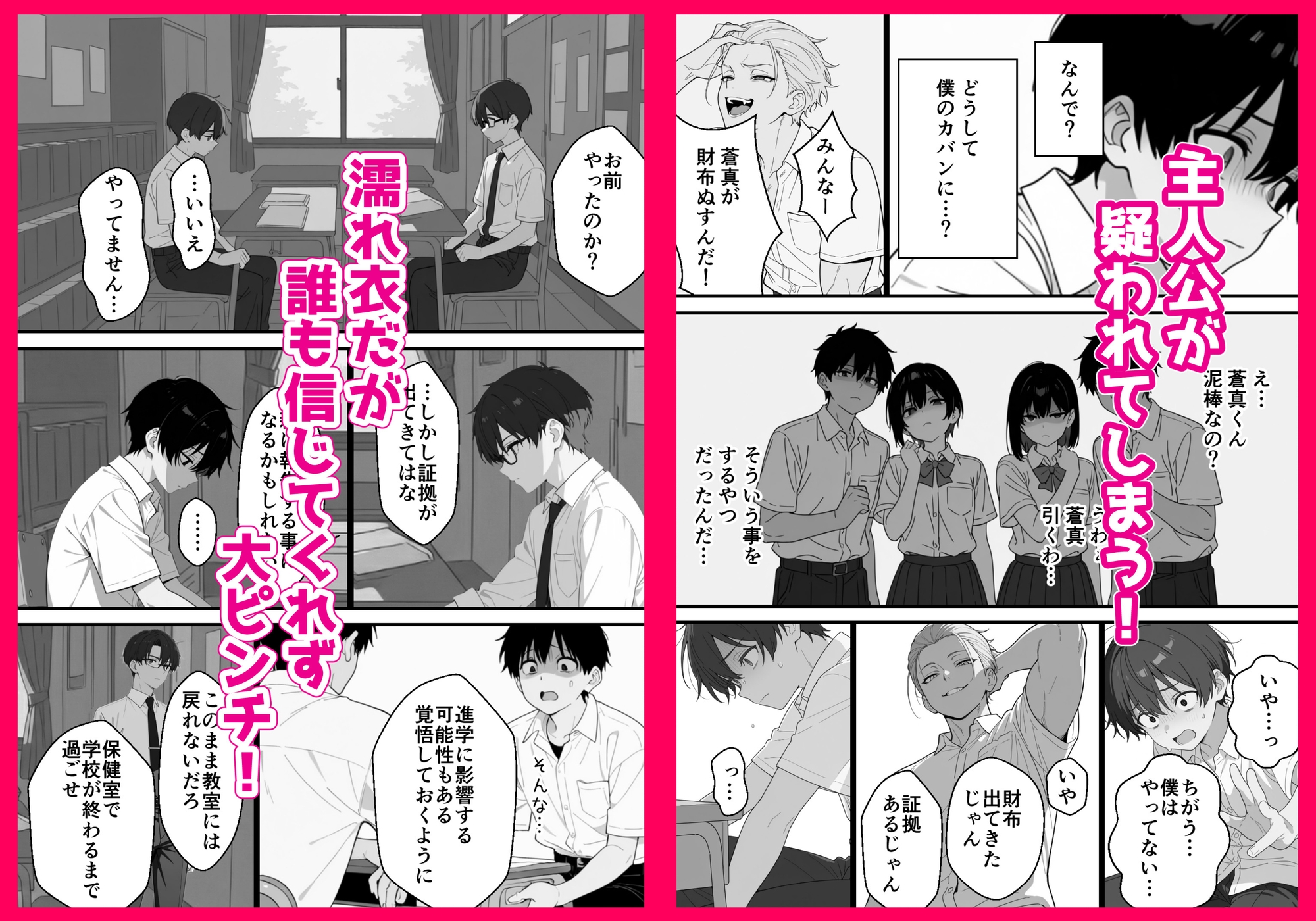 優等生にハメられたので復讐します。 サンプル 3/8