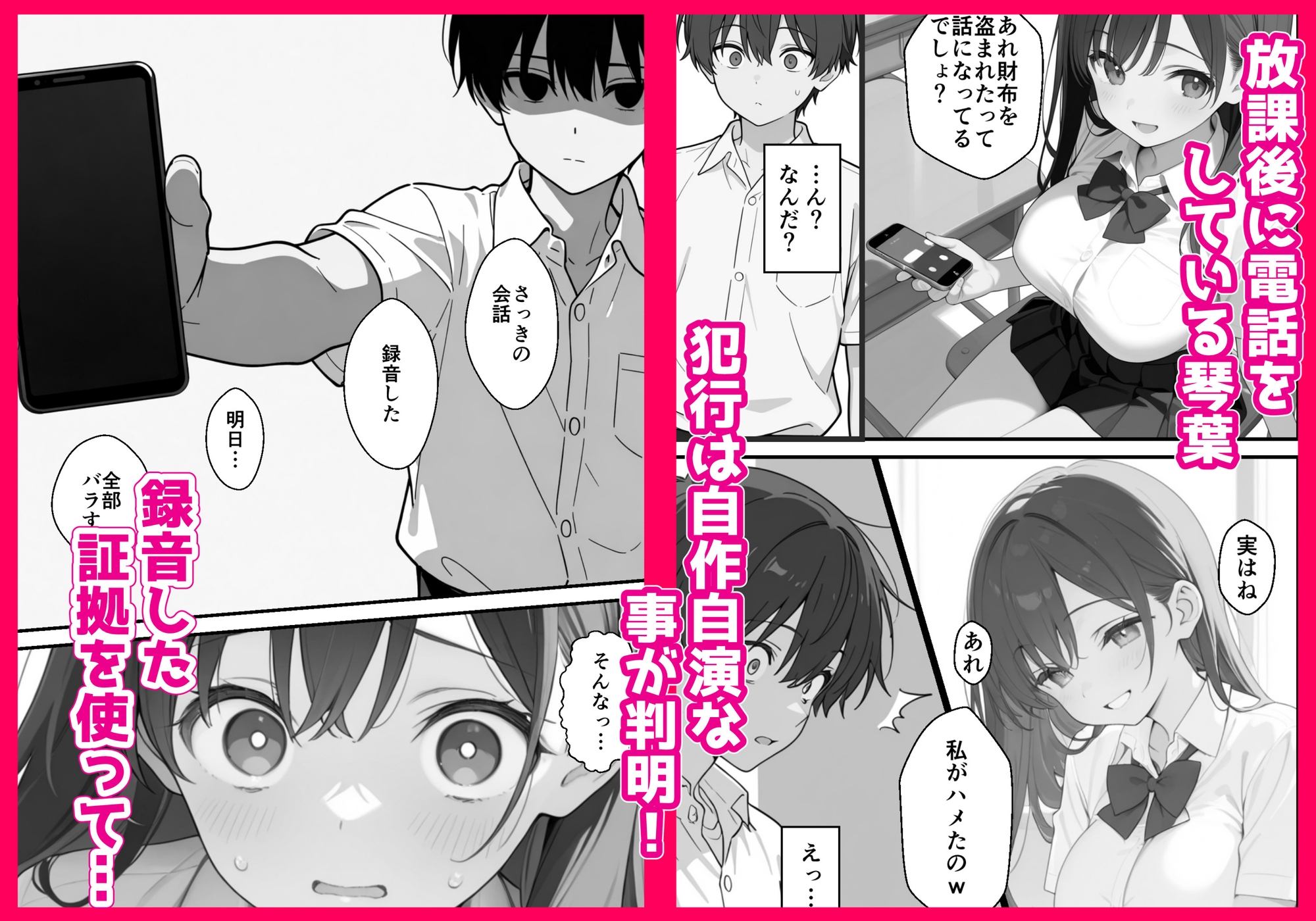 優等生にハメられたので復讐します。 サンプル 4/8