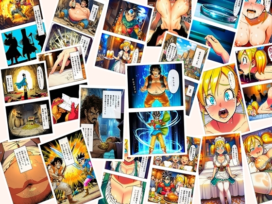 勇者に壊滅させられた盗賊のリーダーがモシャスを覚えました導入編p46+【勇者に壊滅させられた盗賊のリーダーがモシャスを覚えましたその1 46枚+あとがき1枚】　by　oziru@aiart