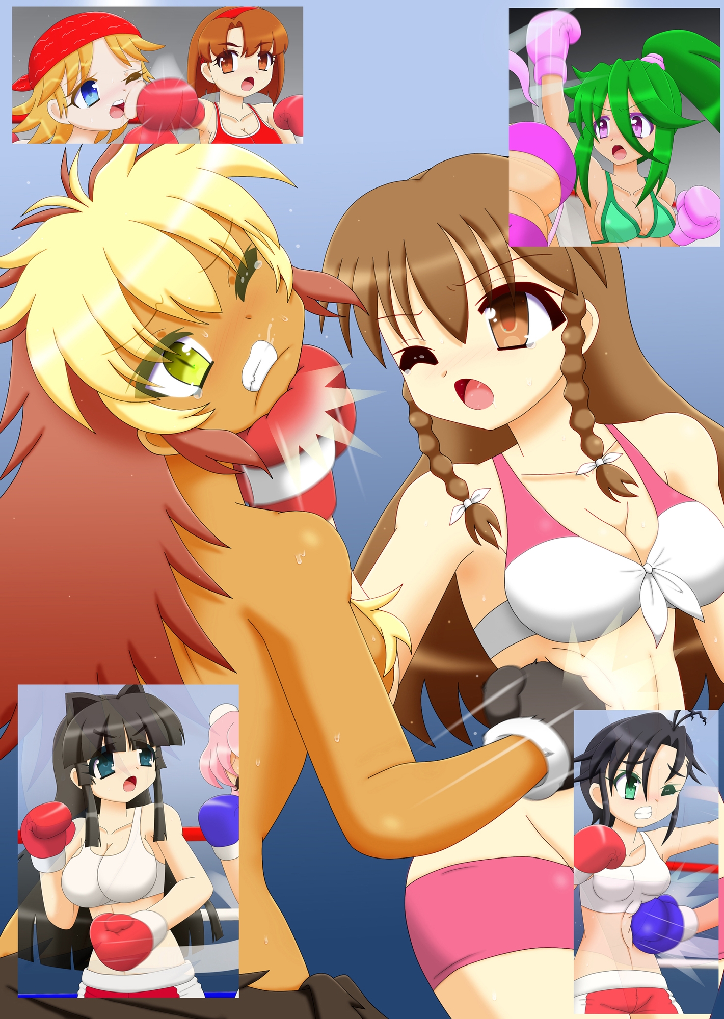 拳闘過去絵詰め合わせ40 画像1