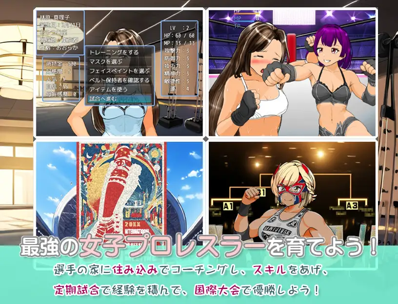 学園地下女子プロレスシミュレーションゲーム『どきどき☆デス・マッチ3～俺の生徒がこんなに強いわけがない?～』_0