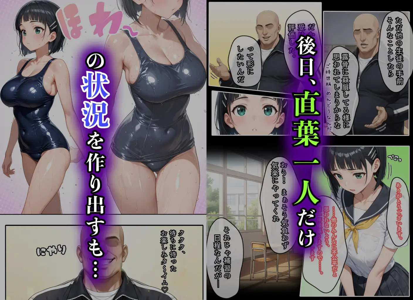 直葉に盗撮ばれてヤケになって襲っちゃった話 サンプル画像 8