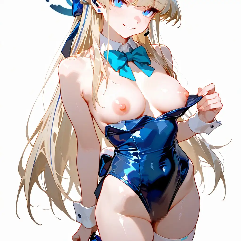 ブルーアー◯イブ3キャラセットバニーガール サンプル画像 8