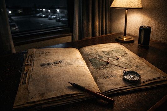 第四資料室報告書 第2号 御神渡? ー四皇子塚ー サンプル2