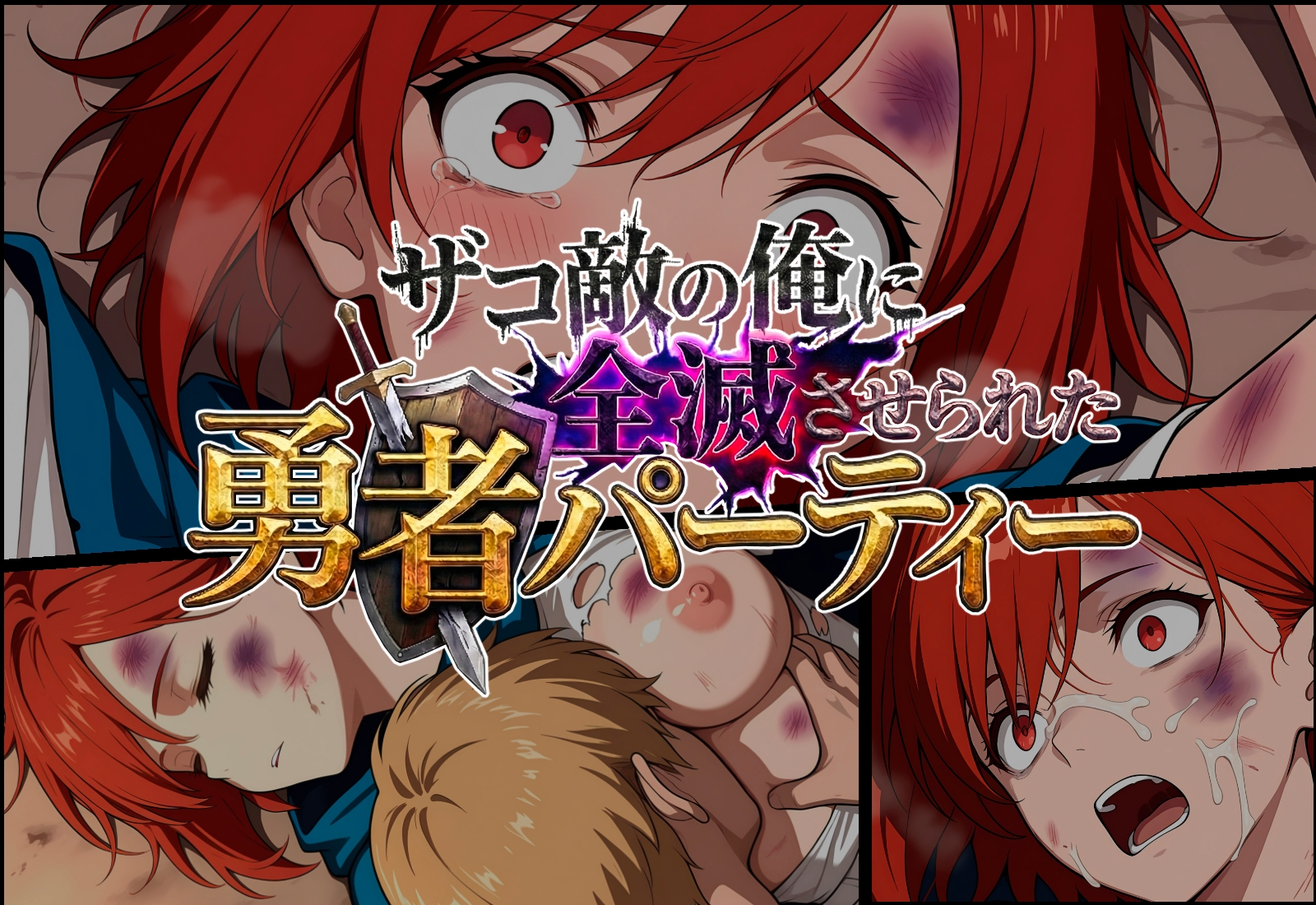 ザコ敵の俺に全滅させられた勇者パーティー -魔法使いエリス編 サンプル 1/4
