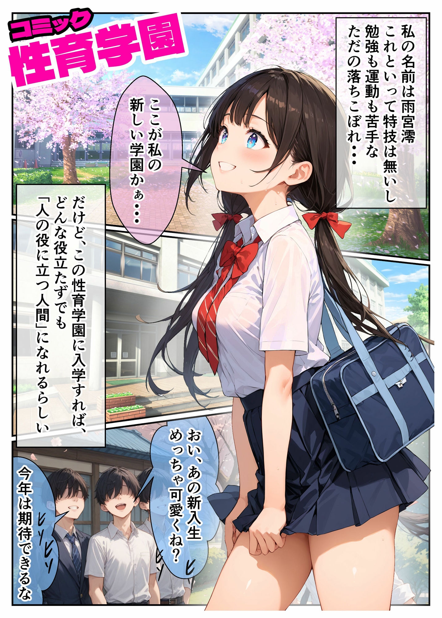 コミック性育学園～新入生澪編～性処理係なんて知りませんでした・・・ サンプル 1/10
