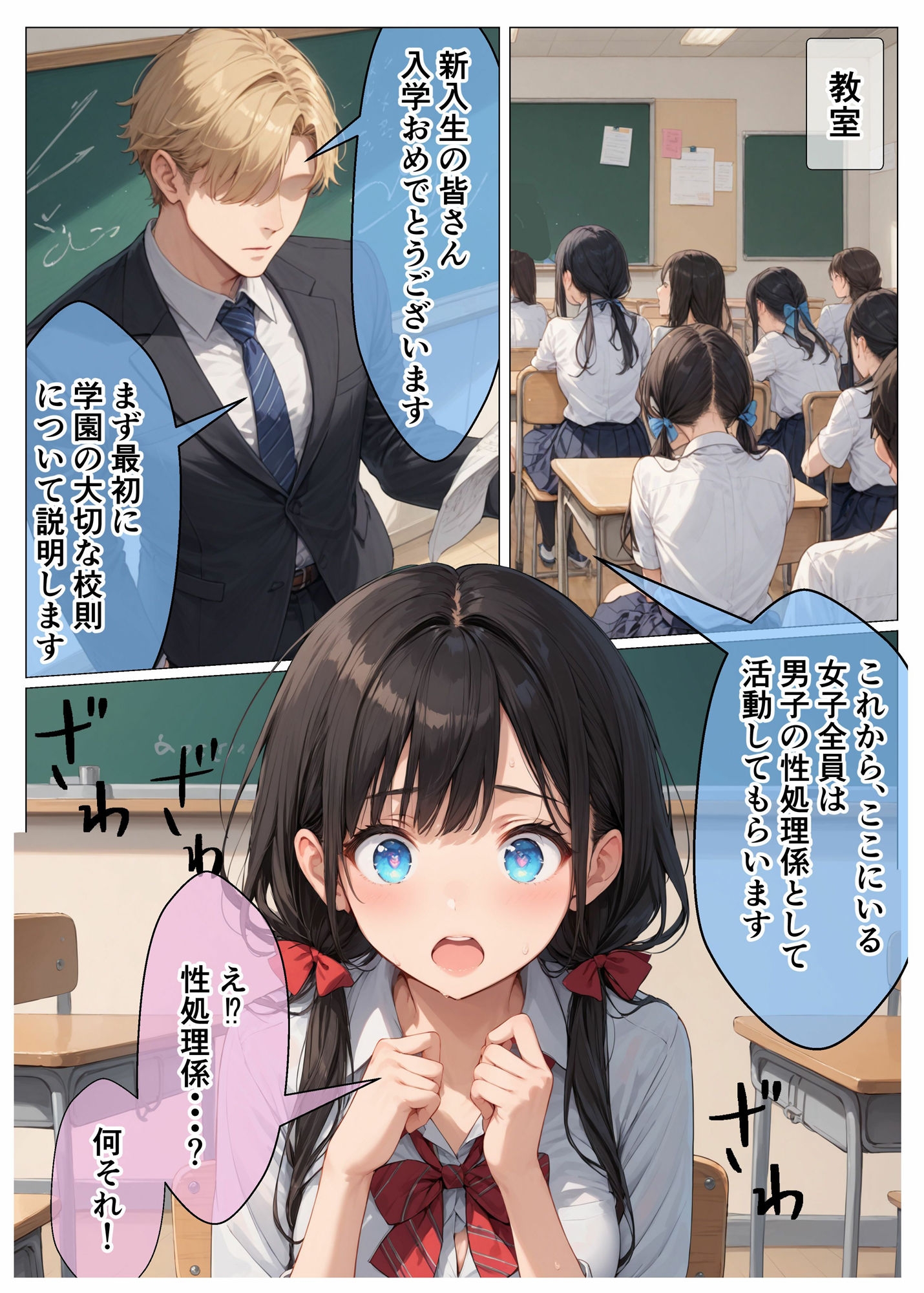 コミック性育学園～新入生澪編～性処理係なんて知りませんでした・・・ サンプル 3/10